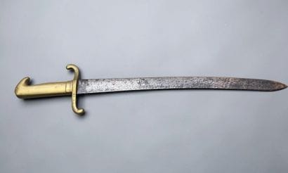 Couteau de fascine allemand
Monture en laiton....