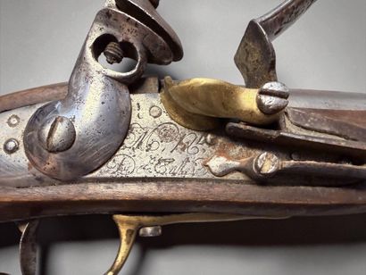 Pistolet de bord, modèle 1786
Canon rond,...