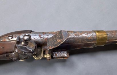 Pistolet d’arçon, modèle 1763-66, fabrication...
