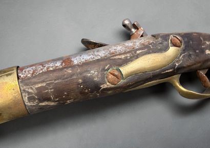 Pistolet d’arçon, modèle 1763-66, fabrication...