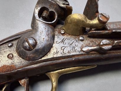 Pistolet d’arçon, modèle 1763-66, fabrication...