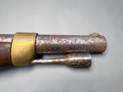 Pistolet d’arçon, modèle 1822 Tbis
Canon...