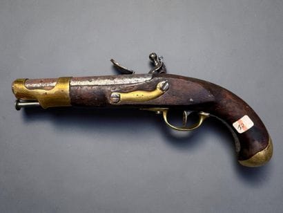 Pistolet d’arçon révolutionnaire, modèle...