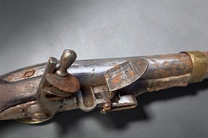 Pistolet d’arçon, modèle 1763-66, fabrication...