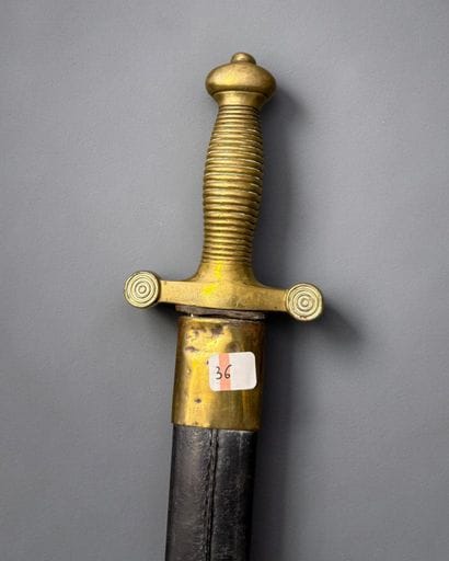 Glaive allégé, modèle 1855
Monture en laiton....