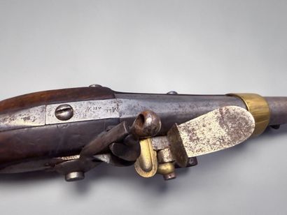 Pistolet d’arçon, modèle AN XIII
Canon rond,...
