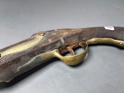 Pistolet d’arçon, modèle 1763-66, fabrication...