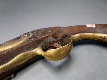 Pistolet d’arçon, modèle 1763-66
Canon rond,...
