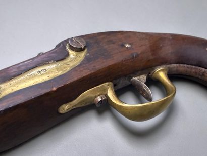Pistolet d’arçon, modèle AN XIII
Canon rond,...