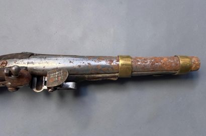 Pistolet d’arçon, modèle 1763-66, fabrication...