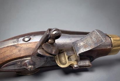 Pistolet de bord, modèle 1786
Canon rond,...