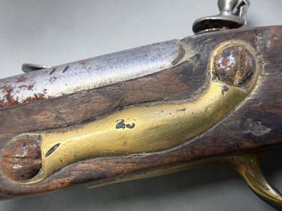 Pistolet d’arçon, modèle 1763-66
Canon rond,...