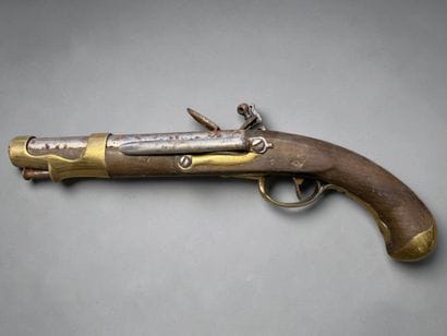 Pistolet d’arçon révolutionnaire, modèle...