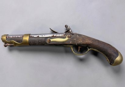 Pistolet d’arçon, modèle 1763-66, fabrication...