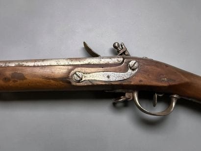 Fusil d’Infanterie, à silex
Canon rond, à...