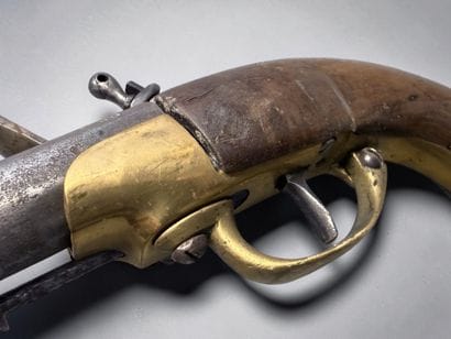 Pistolet d’arçon, modèle 1777
Canon rond,...
