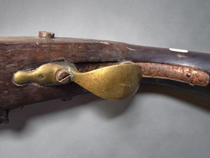 Pistolet d’arçon, modèle AN XIII
Canon rond,...