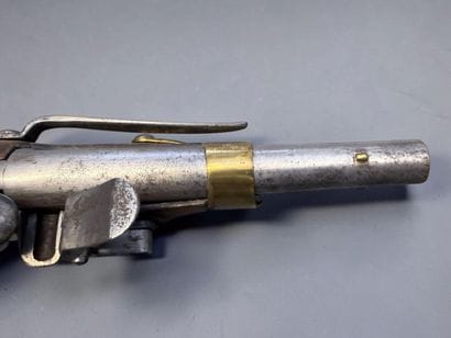 Pistolet de bord, modèle 1786
Canon rond,...
