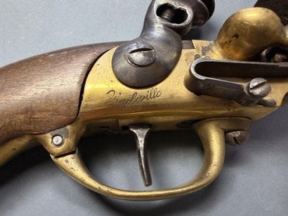 Pistolet d’arçon, modèle 1777
Canon rond,...