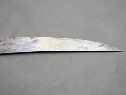 Sabre à l’orientale
Poignée en ivoire. Garde...