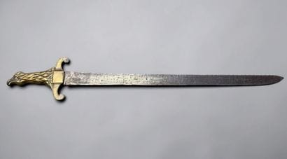 Glaive de Sapeur, type des Gardes française
Monture...