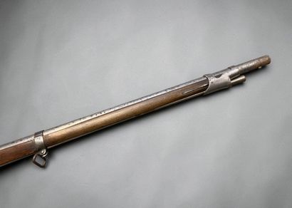 Fusil d’Infanterie, à silex
Canon rond, à...