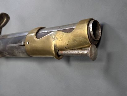 Pistolet d’arçon, modèle 1775
Canon rond,...