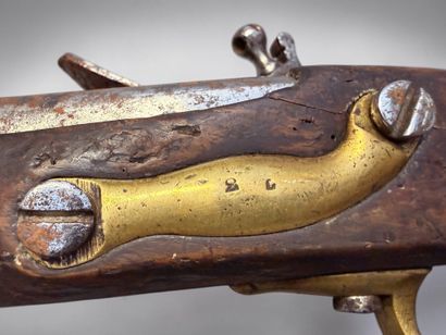 Pistolet d’arçon révolutionnaire, modèle...