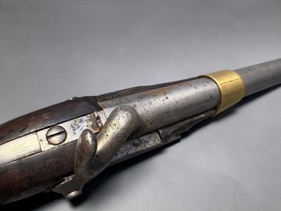 Pistolet d’arçon, modèle 1822 Tbis
Canon...
