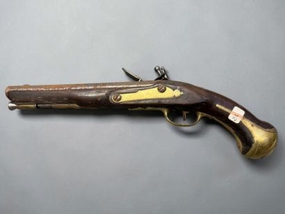 Pistolet d’arçon, modèle 1733
Canon rond,...