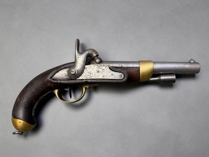 Pistolet d’arçon, modèle 1822 Tbis
Canon...