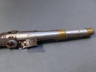 Pistolet d’arçon, modèle 1763-66, fabrication...