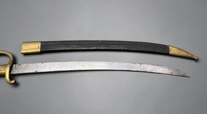 Sabre d’Infanterie, modèle AN XI, dit briquet
Monture...