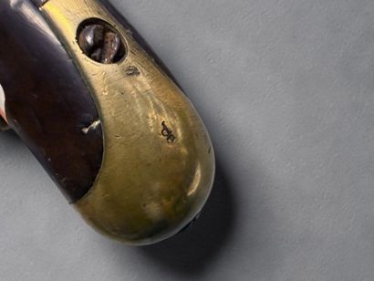 Pistolet d’arçon, modèle AN XIII
Canon rond,...