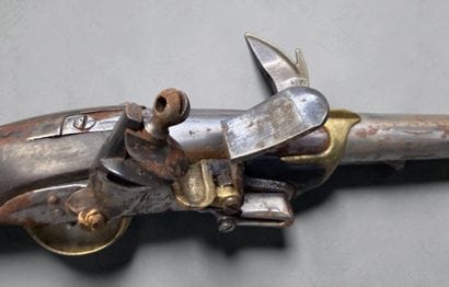 Pistolet de bord, modèle 1779, 2è type
Canon...