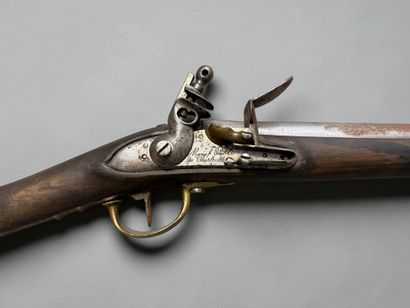 Mousqueton à tringle, modèle AN IX
Canon...