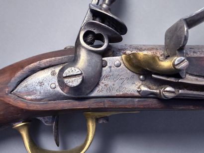 Pistolet d’arçon, modèle AN XIII
Canon rond,...