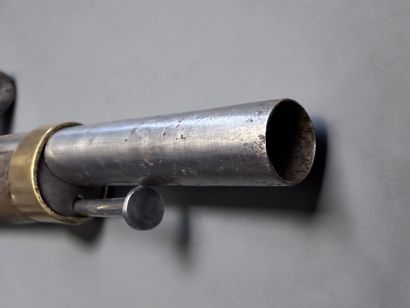 Pistolet de bord, modèle 1786
Canon rond....