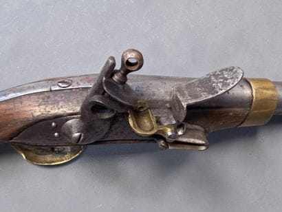 Pistolet de bord, modèle 1786
Canon rond....