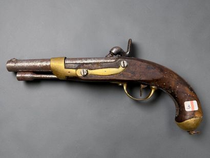 Pistolet d’arçon, modèle 1822 Tbis
Canon...