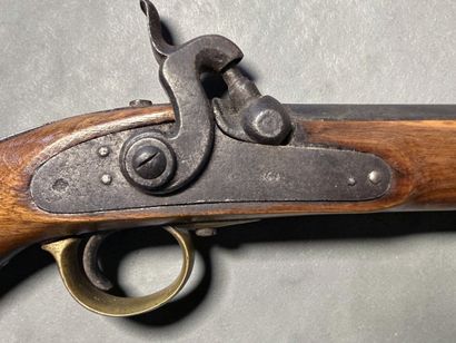 Pistolet-carabine autrichien, à percussion
Canon...