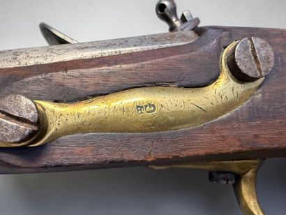 Pistolet d’arçon, modèle AN XIII
Canon rond,...