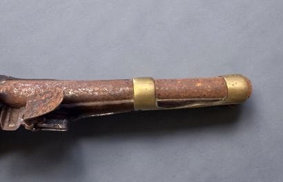 Pistolet d’arçon, modèle 1763-66
Canon rond,...