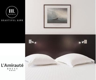 Deux nuits avec petit-déjeuner à l’Amirauté****...
