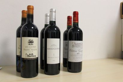 18 bouteilles de St Emilion Grand Cru de...