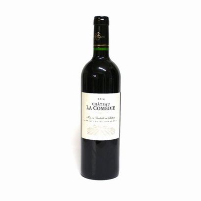 8 grands vins de Bordeaux Château la Comédie...