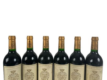 6 Bottles Château Gruaud Larose, Grand cru...