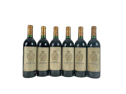 6 Bottles Château Gruaud Larose, Grand cru...