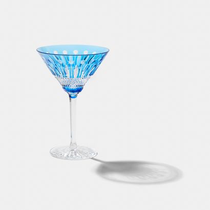 SAINT LOUIS COCKTAIL GLASS
Dark blue translucent...