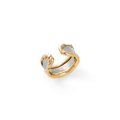 VAN CLEEF & ARPELS GOLD AND STEEL RING
It...